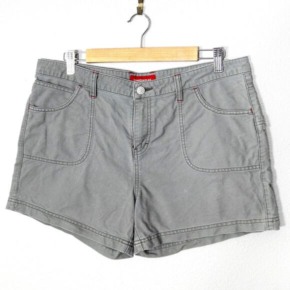 UNIONBAY Pants - Unionbay Utility Shorts Gray Size 5 Low Rise Y2K Skater Streetwear Fit